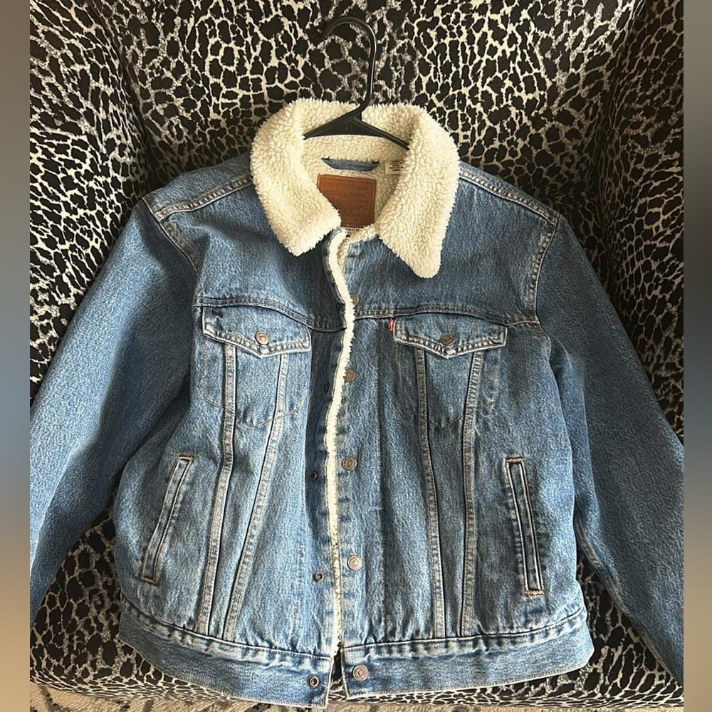 Levi’s Sherpa Trucker Denim Jacket